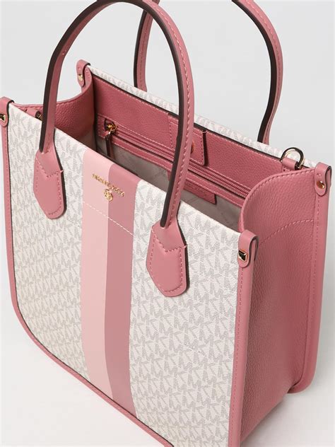 pink michael kors purse tote|Michael Kors pink shoulder bag.